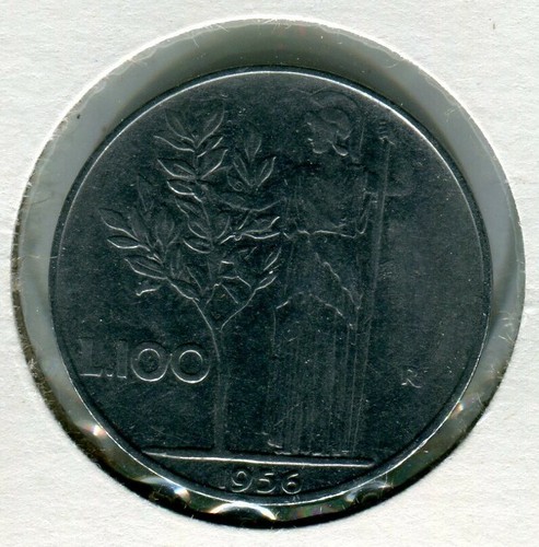 Foreign coin italy 100 - foreign,