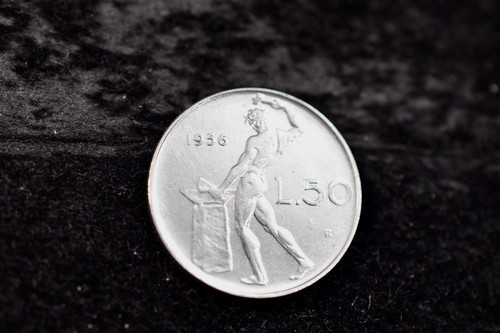 Italy 1956 50 lire - italy,