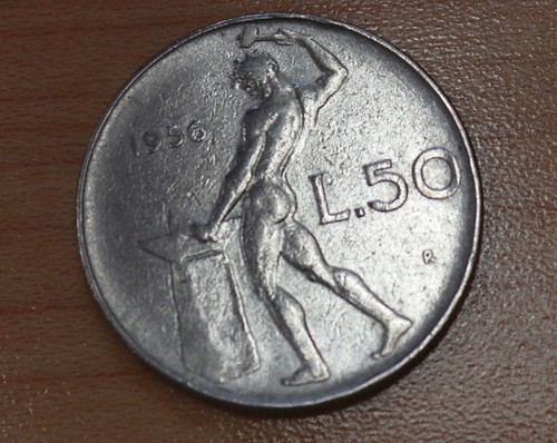 1956 italy lire - italy, 50