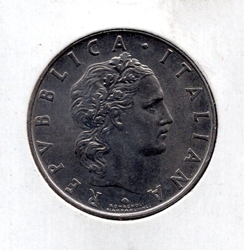 1956 italy lire - 1956, r