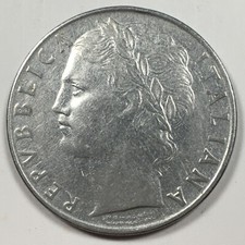 1956 Italy 100 Lire - Fine or