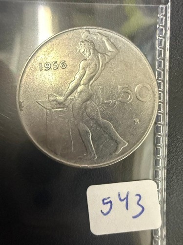 1956 italy lire - 50,