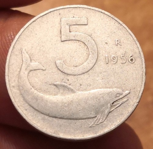 Lire 1956 dolphin - 5, dolphin,