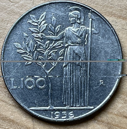 Italy 1956r 100 lire f596 - lire, *f596
