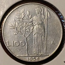 1956R Italy, 100 Lire