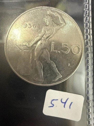 1956 italy lire - -, coin