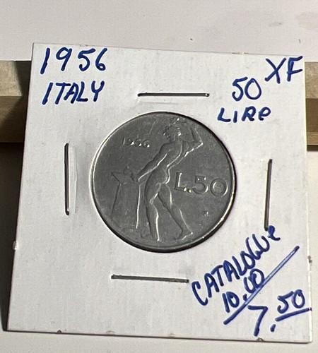 1956 italy lire - 1956, xf