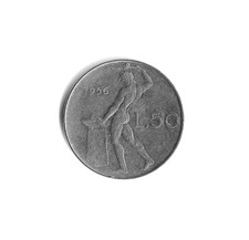 1956 Italy - 50 Lire - 893 -