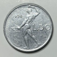 1956 Italy 50 Lire