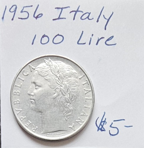 1956 italy 100 lire km - 1956, ef