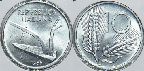 Italy 1955 lire 299027 - 10,