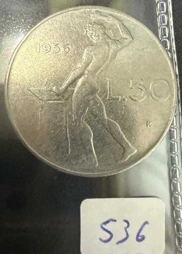 1956 italy lire - 1956, coin
