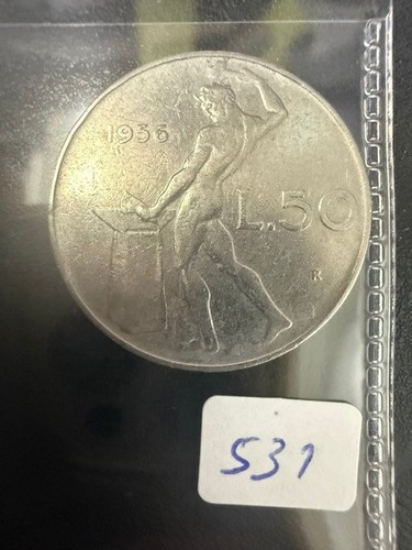 1956 italy lire coin - lire,