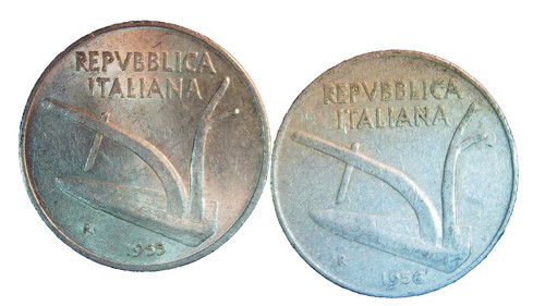 Italy lire 1955 1956 - 1955,