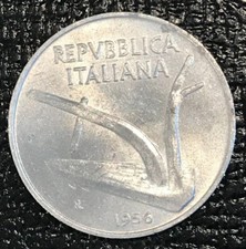 A HIGH GRADE AU 1956 R ITALY