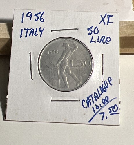 1956 italy lire - lire, xf