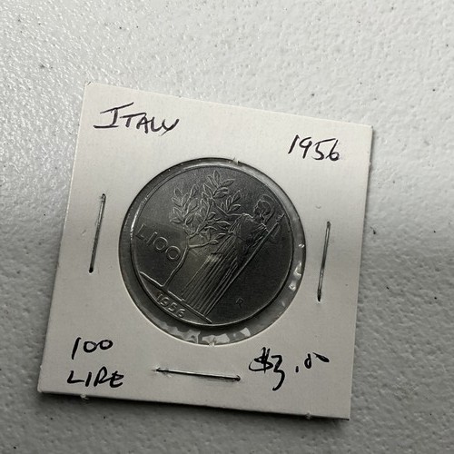 Italy 100 lire 1956 - lire, coin