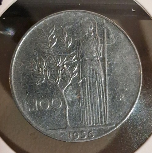 1956 italy 100 lire - 1956,