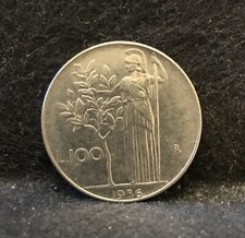 1956-R Italy 100 lire