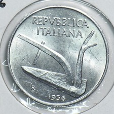 Italy 1956 10 Lire 198038