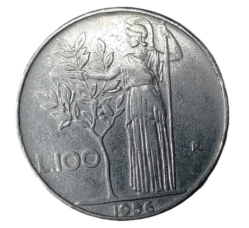 Italy 100 lire 1956 km - -,