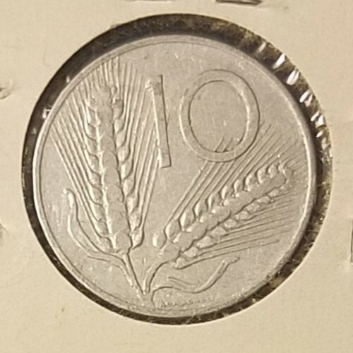 Italy lire 1956 - 10, f