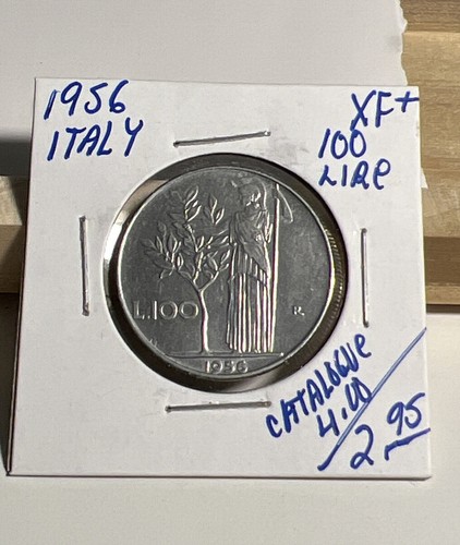 1956 italy 100 lire - 1956,