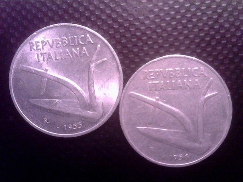 Italy lire 1955 1956 - 10,