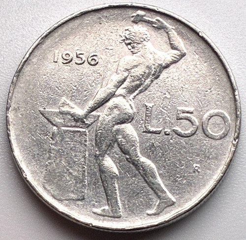Italy lire 1956 r - 50,