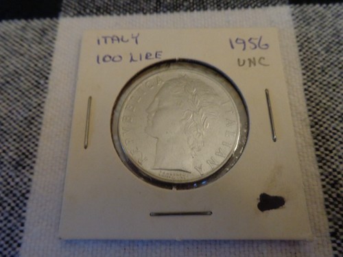 1956 italy 100 lire - 100,