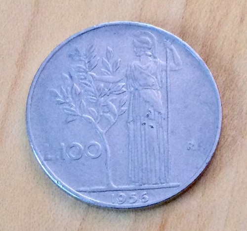 Italy 100 lire coin - ,