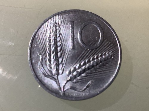 Italy lire 1956 circulated - lire,